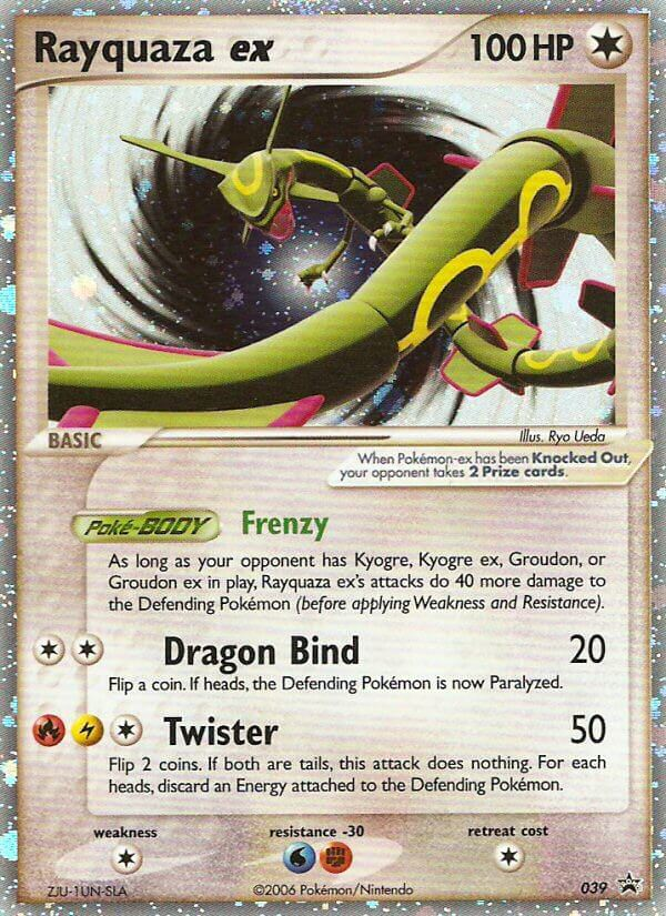 Rayquaza ex – Nintendo Black Star Promos 039 Pokémon card