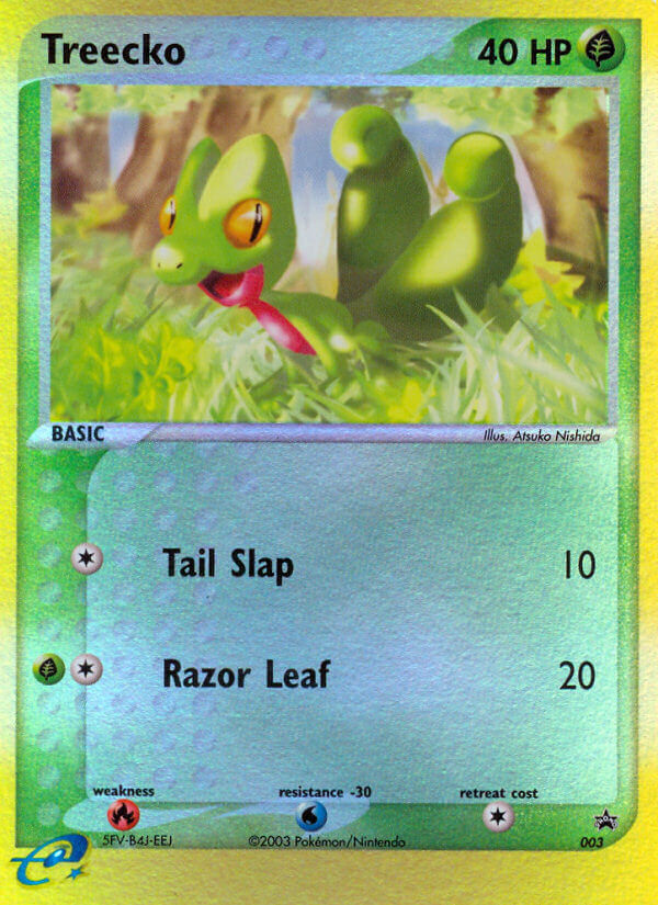Treecko – Nintendo Black Star Promos 003 Pokémon card