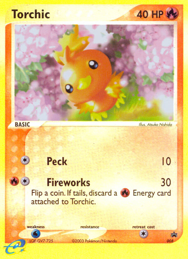 Torchic – Nintendo Black Star Promos 008 Pokémon card