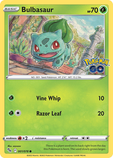 Bulbasaur - Pokémon GO 1