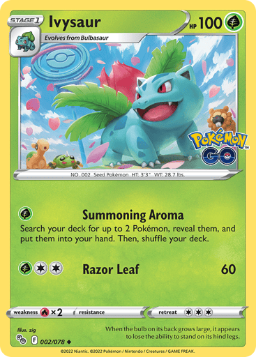 Ivysaur - Pokémon GO 2