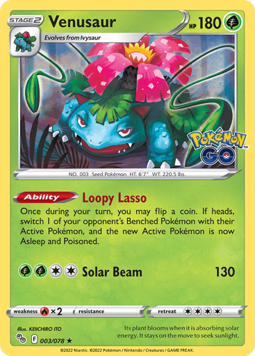Venusaur - Pokémon GO 3