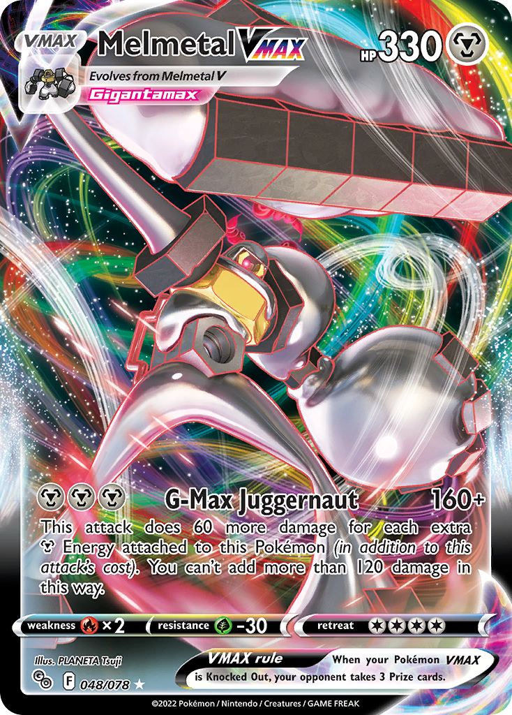 Melmetal VMAX – Pokémon GO 048/078 Pokémon card
