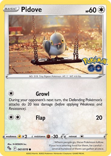 Pidove - Pokémon GO 61