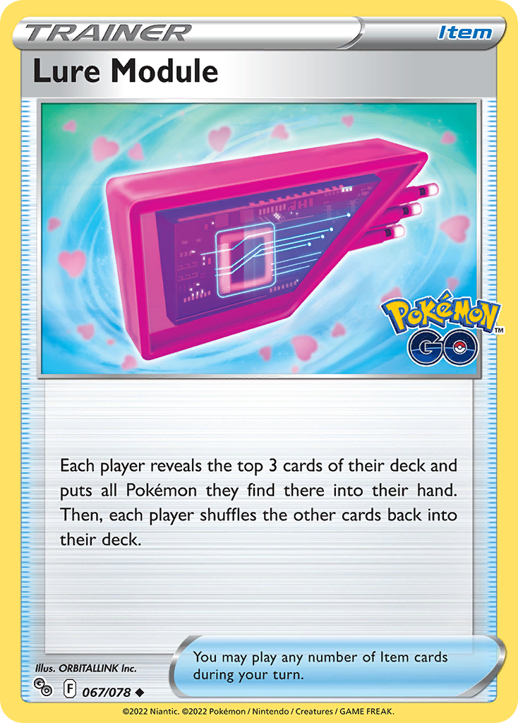 Lure Module – Pokémon GO 067/078 Pokémon card