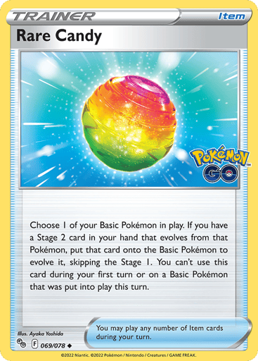 Rare Candy - Pokémon GO 69