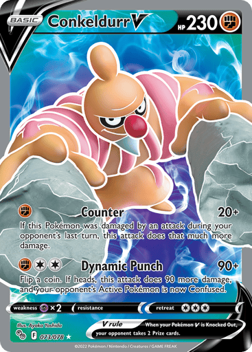 Conkeldurr V - Pokémon GO 73