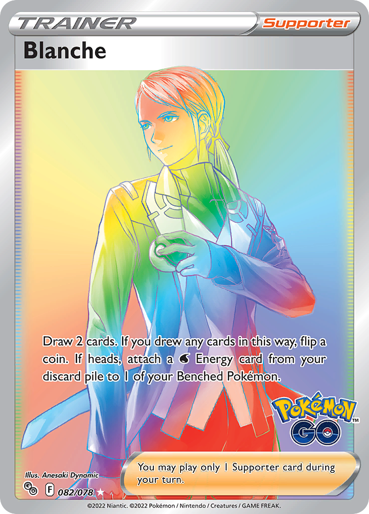 Blanche – Pokémon GO 082/078 Pokémon card