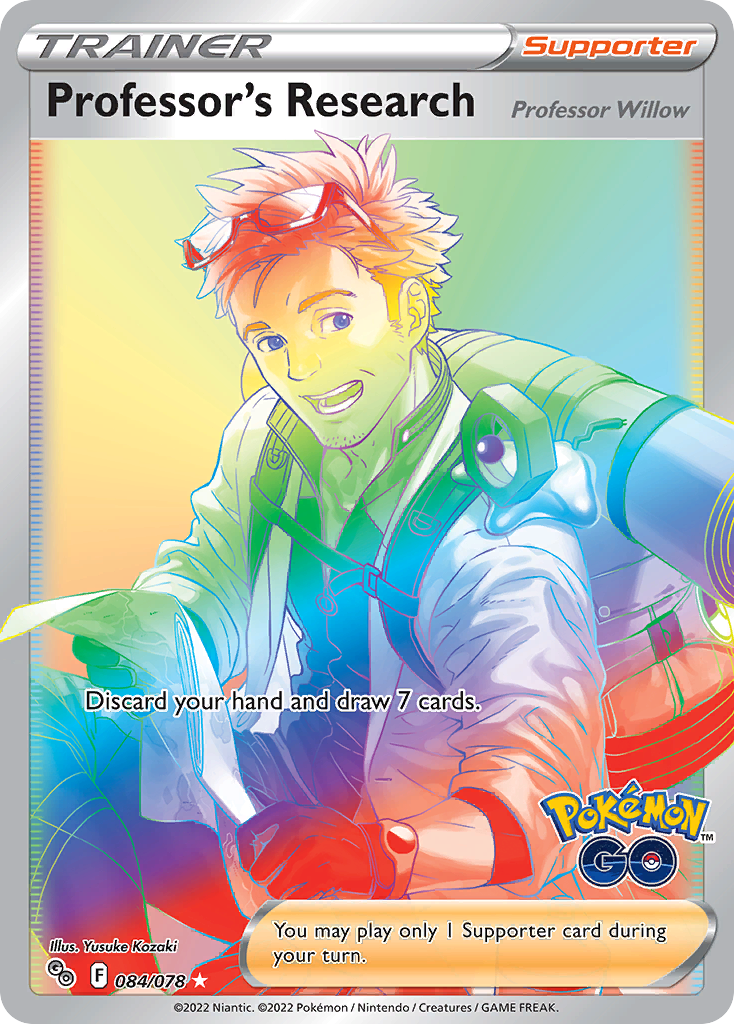 Professor's Research – Pokémon GO 084/078 Pokémon card
