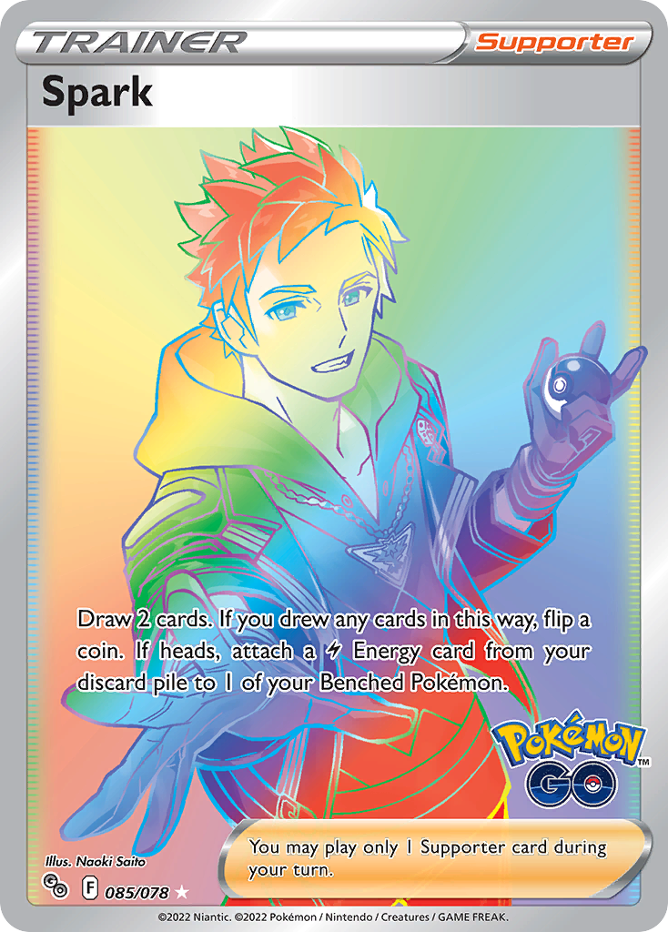 Spark – Pokémon GO 085/078 Pokémon card