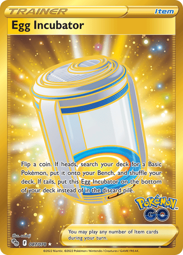 Egg Incubator - Pokémon GO 87