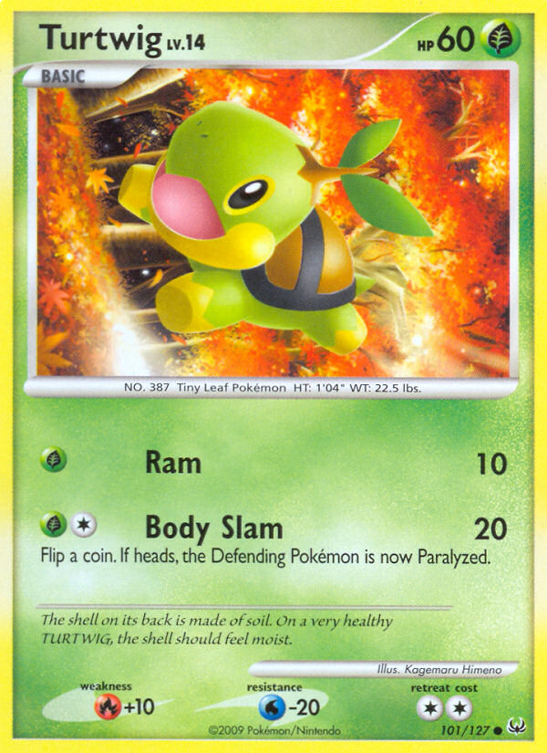 Turtwig – Platinum 101/127 Pokémon card