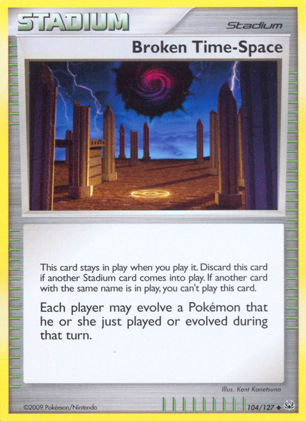Broken Time-Space – Platinum 104/127 Pokémon card