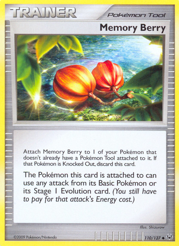 Memory Berry – Platinum 110/127 Pokémon card