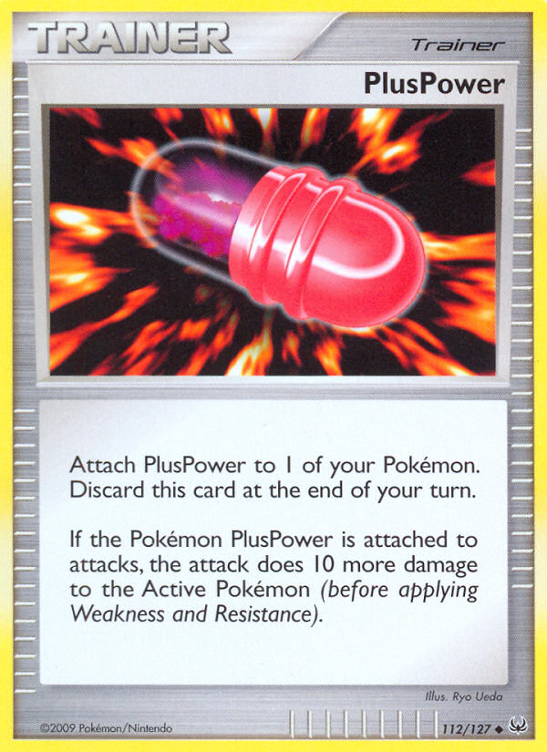 PlusPower – Platinum 112/127 Pokémon card