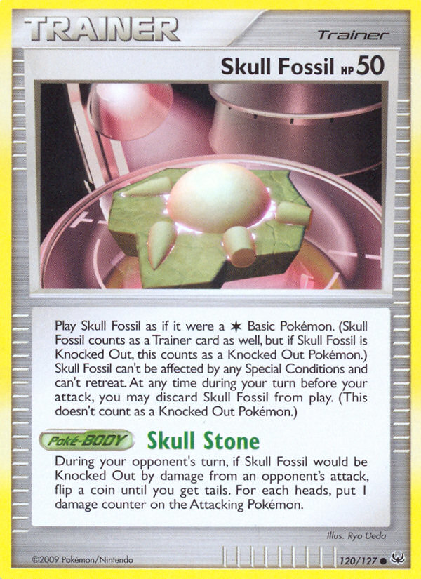 Skull Fossil – Platinum 120/127 Pokémon card