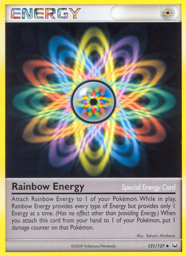 Rainbow Energy – Platinum 121/127 Pokémon card