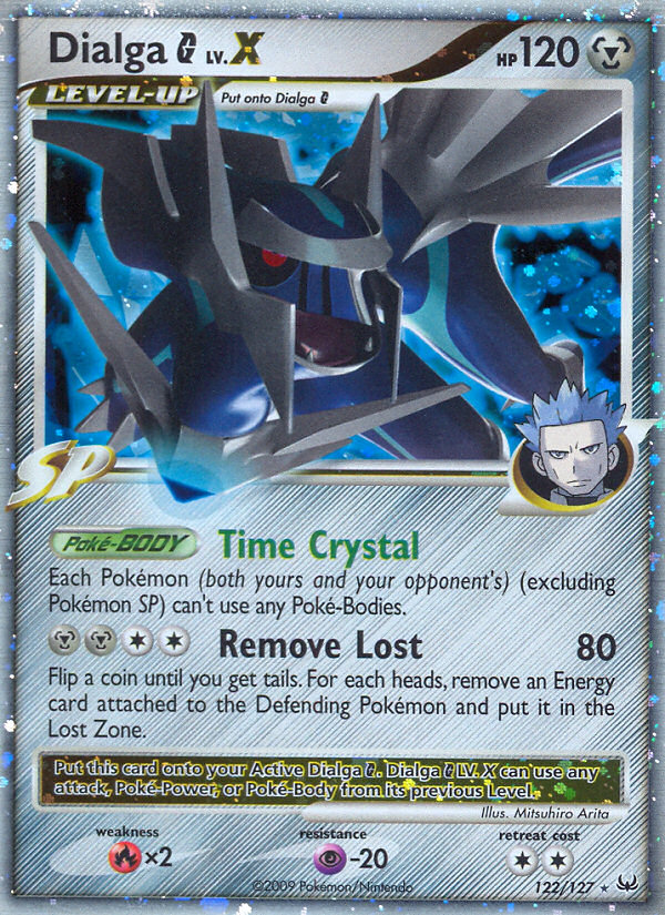 Dialga G LV.X – Platinum 122/127 Pokémon card