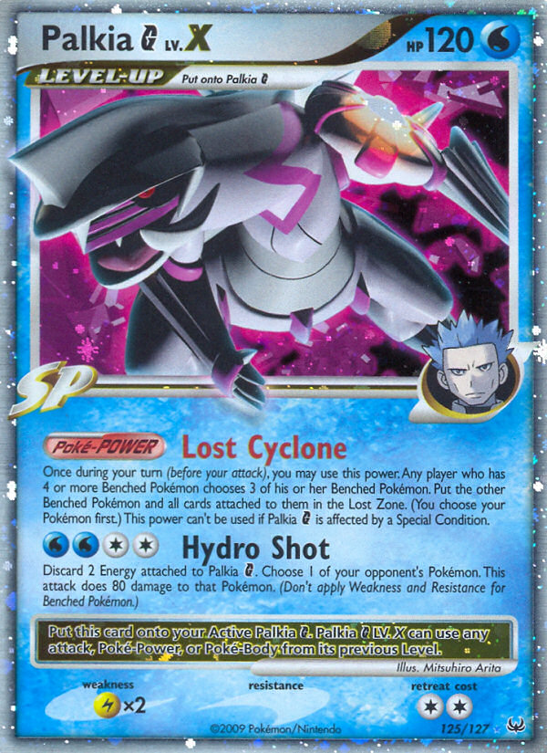 Palkia G LV.X – Platinum 125/127 Pokémon card