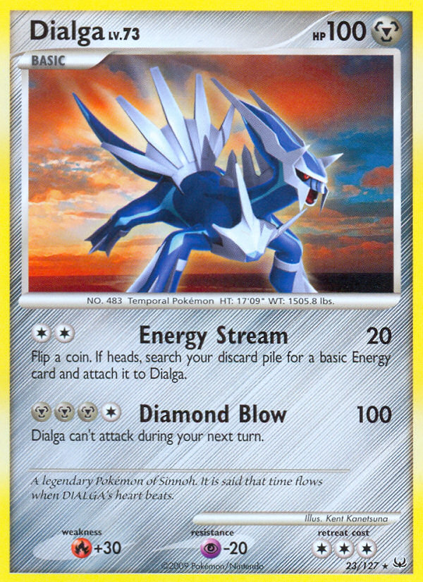 Dialga – Platinum 23/127 Pokémon card