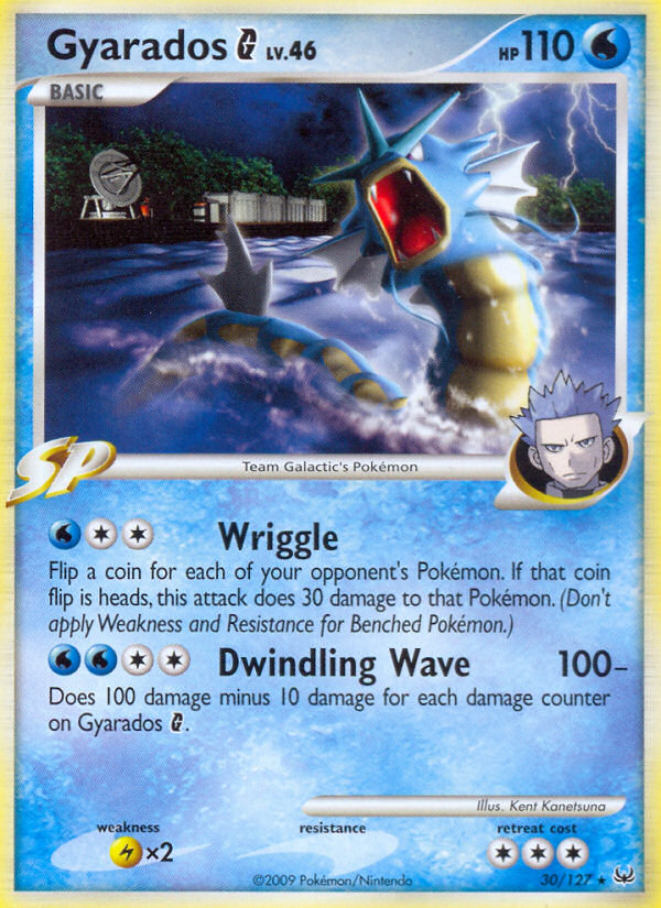 Gyarados G – Platinum 30/127 Pokémon card