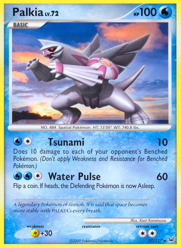 Palkia – Platinum 37/127 Pokémon card