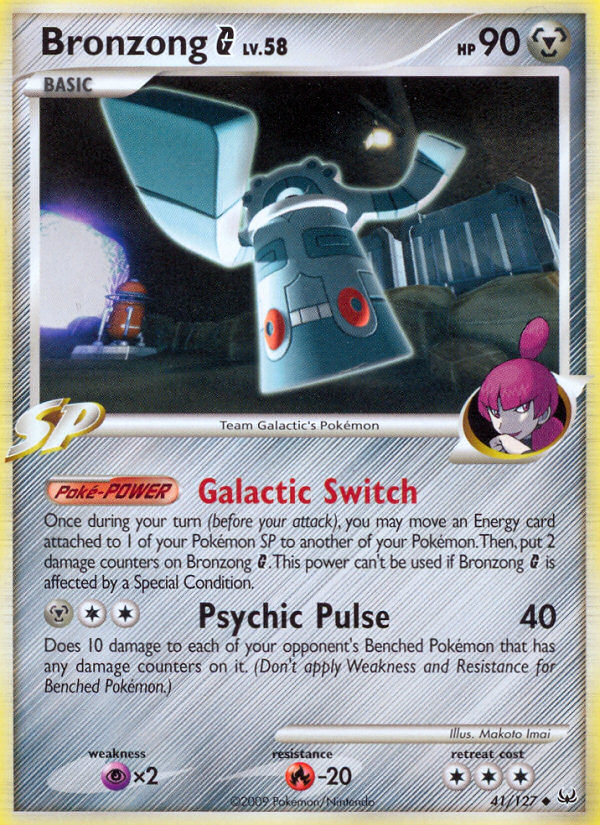 Bronzong G – Platinum 41/127 Pokémon card