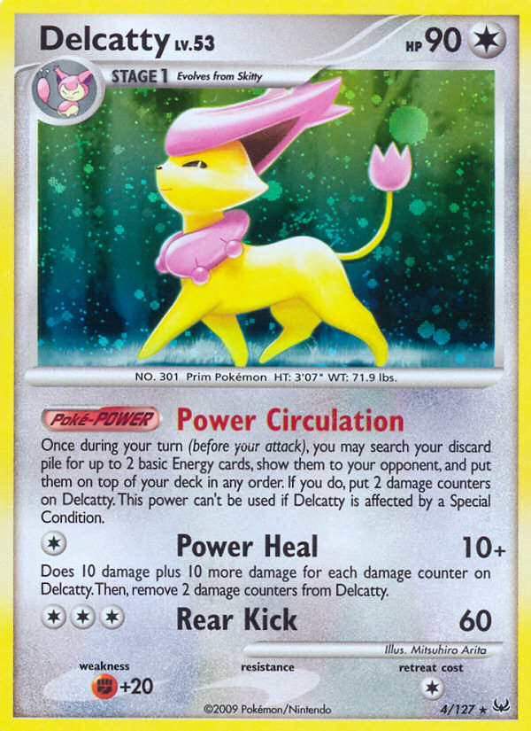 Delcatty – Platinum 4/127 Pokémon card