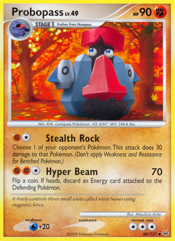Probopass – Platinum 60/127 Pokémon card