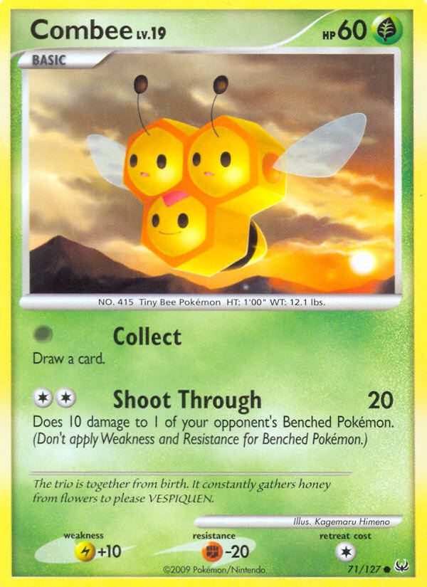 Combee – Platinum 71/127 Pokémon card