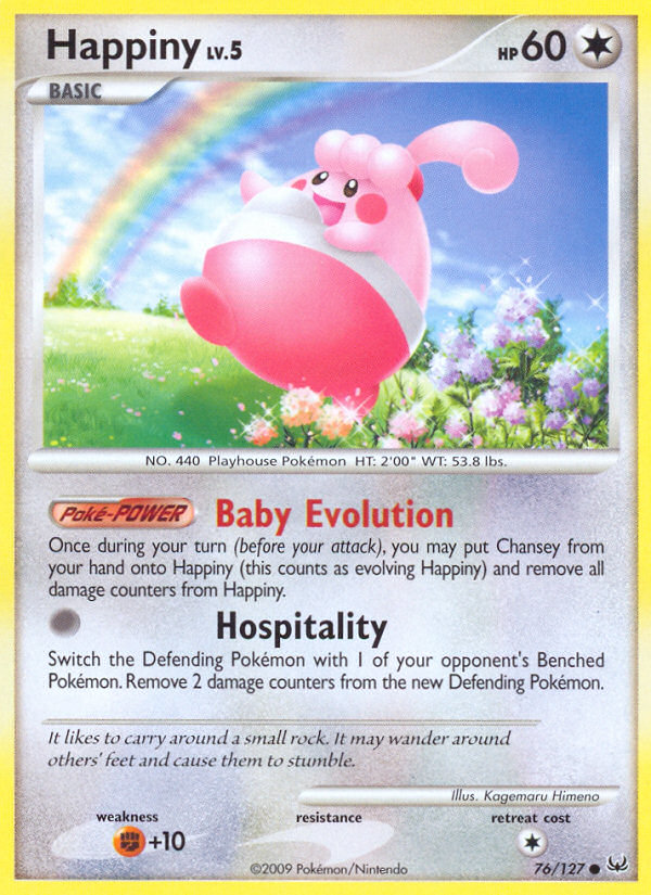 Happiny – Platinum 76/127 Pokémon card