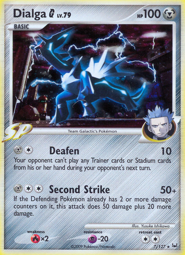 Dialga G – Platinum 7/127 Pokémon card
