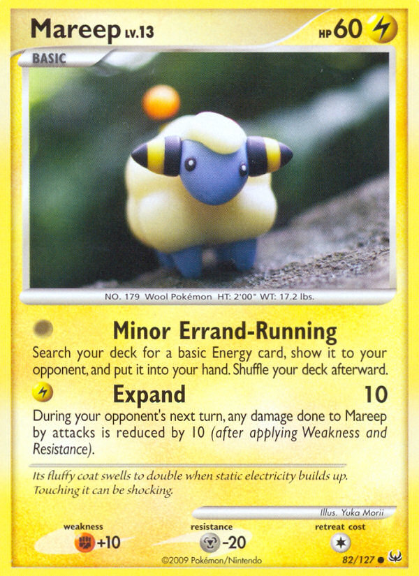 Mareep – Platinum 82/127 Pokémon card