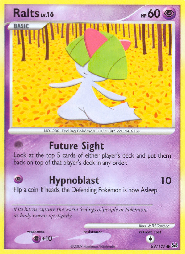 Ralts – Platinum 89/127 Pokémon card