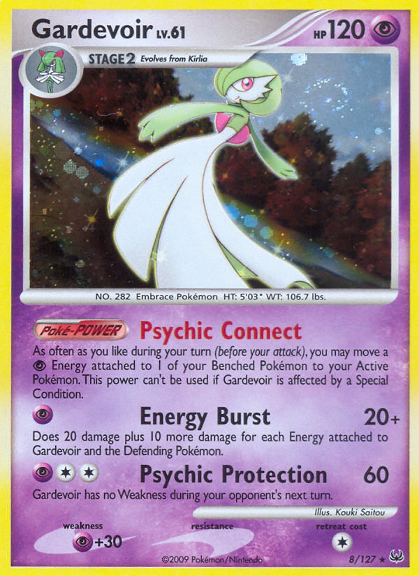 Gardevoir – Platinum 8/127 Pokémon card