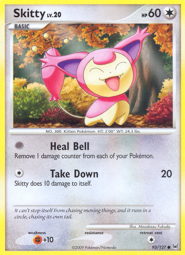 Skitty – Platinum 93/127 Pokémon card