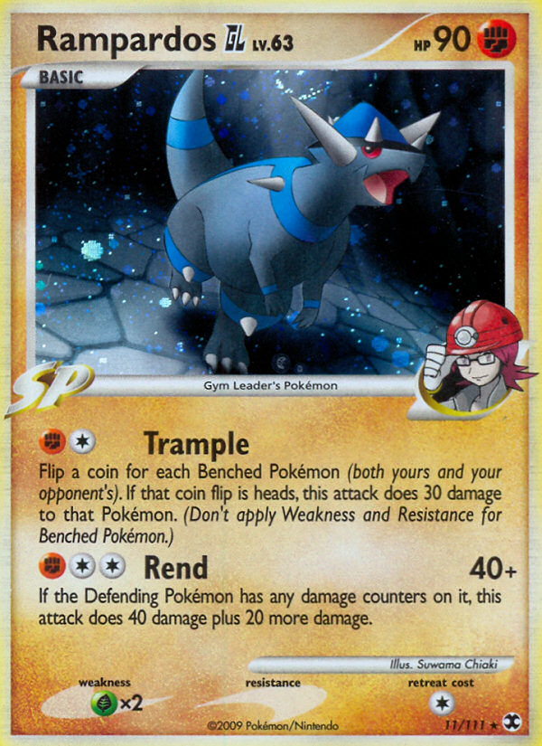 Rampardos GL – Rising Rivals 11/111 Pokémon card