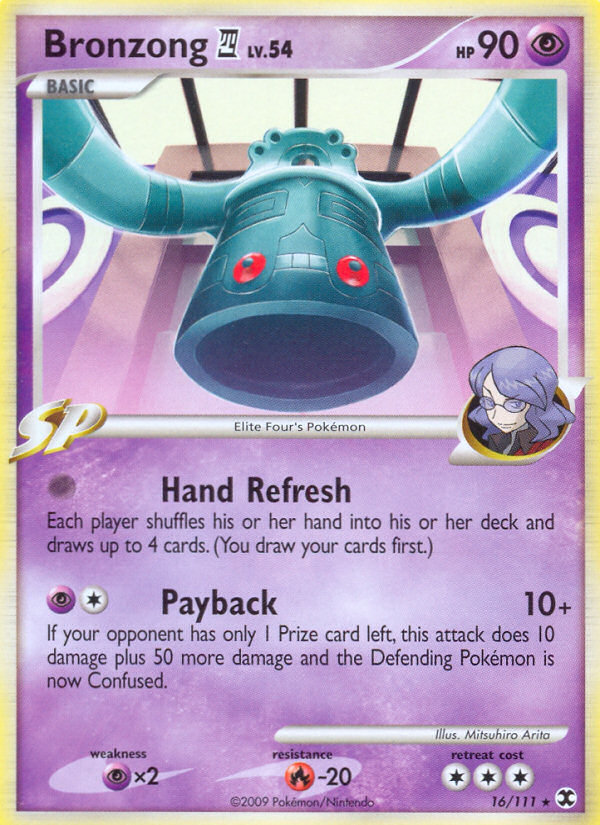 Bronzong E4 – Rising Rivals 16/111 Pokémon card