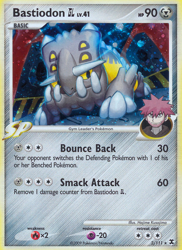 Bastiodon GL – Rising Rivals 2/111 Pokémon card