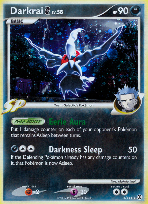 Darkrai G – Rising Rivals 3/111 Pokémon card
