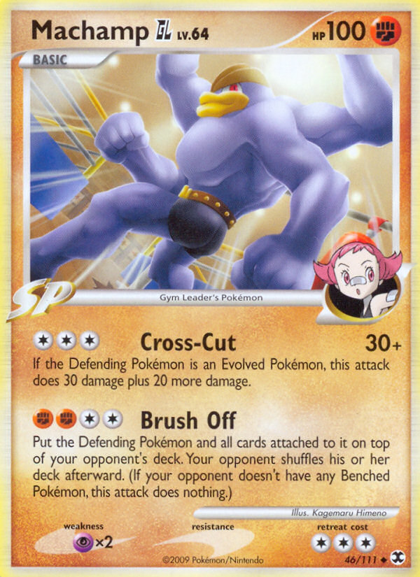 Machamp GL – Rising Rivals 46/111 Pokémon card
