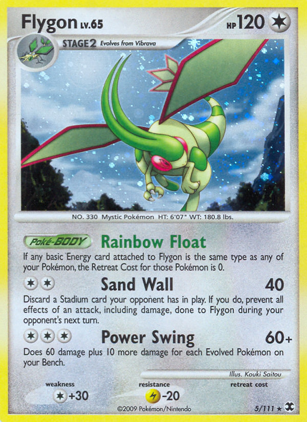 Flygon – Rising Rivals 5/111 Pokémon card