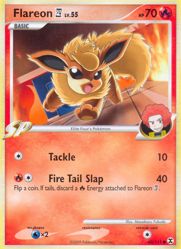 Flareon E4 – Rising Rivals 60/111 Pokémon card