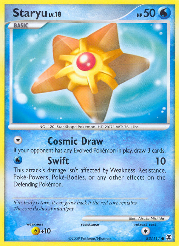 Staryu – Rising Rivals 83/111 Pokémon card