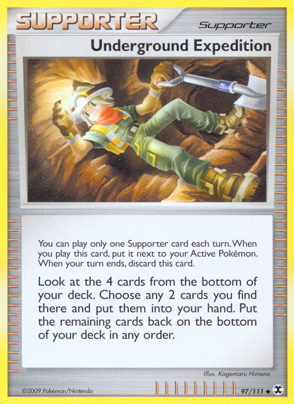 Underground Expedition – Rising Rivals 97/111 Pokémon card