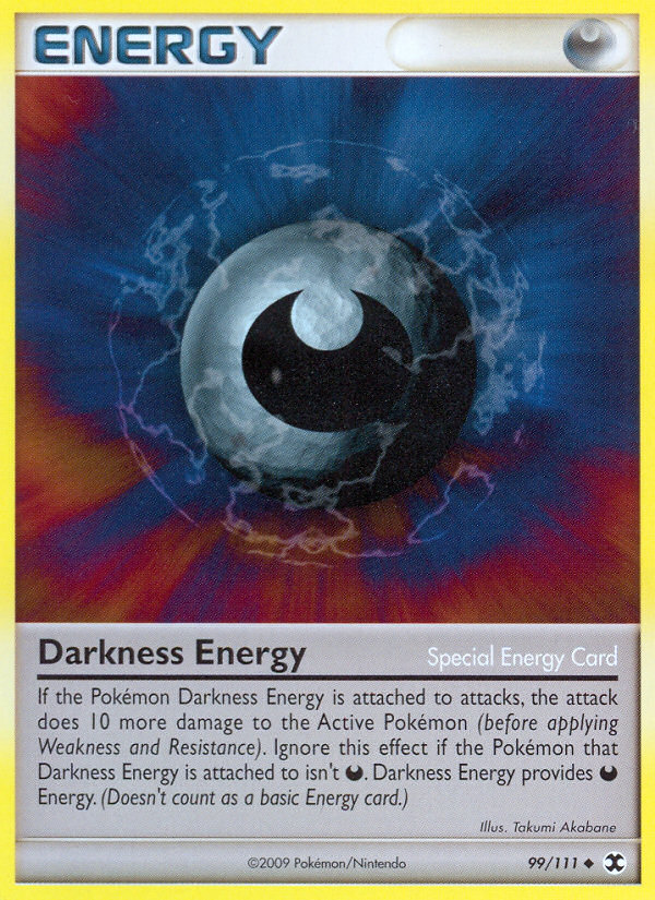 Darkness Energy – Rising Rivals 99/111 Pokémon card