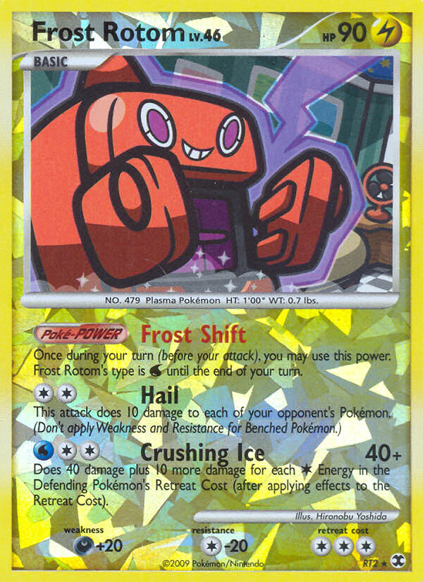 Frost Rotom – Rising Rivals RT2 Pokémon card
