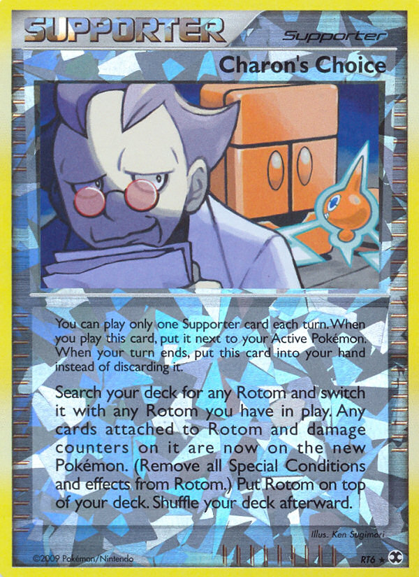 Charon's Choice – Rising Rivals RT6 Pokémon card