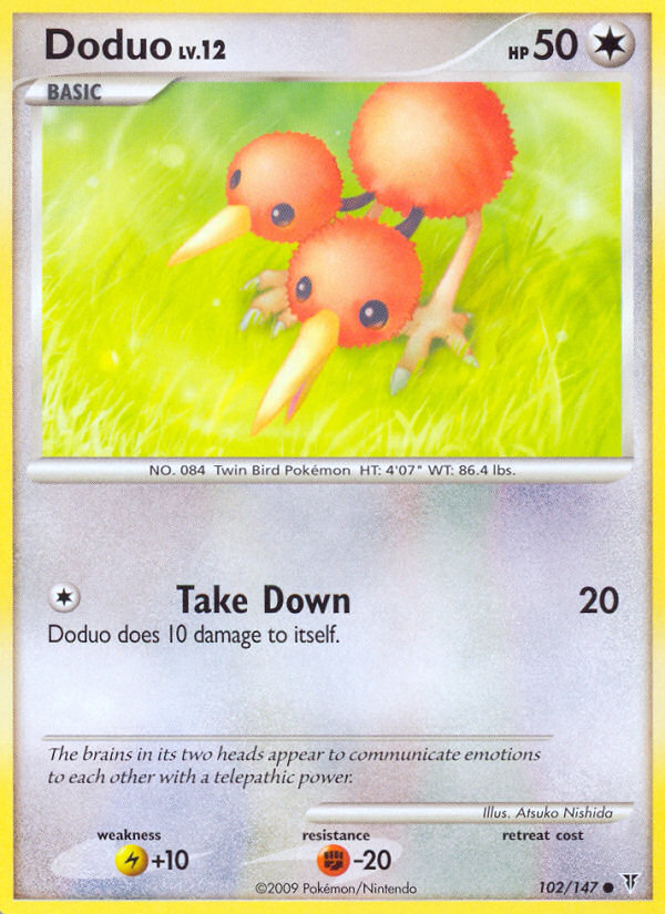 Doduo – Supreme Victors 102/147 Pokémon card