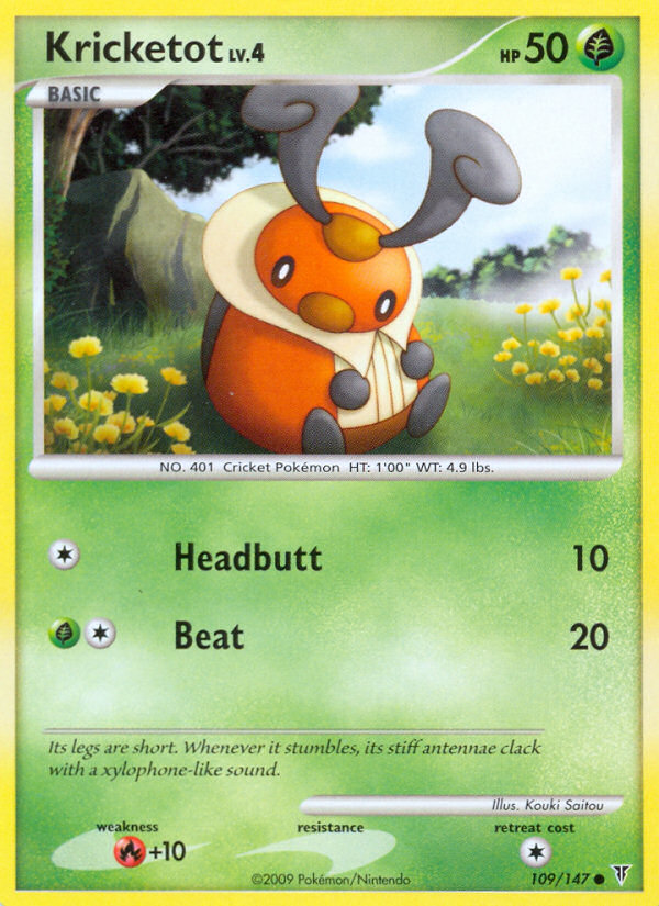 Kricketot – Supreme Victors 109/147 Pokémon card